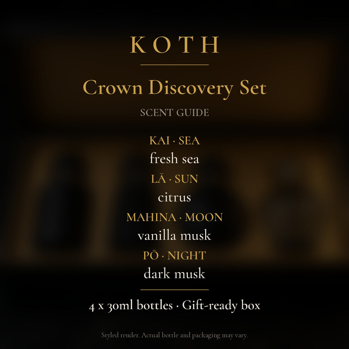 Crown Discovery Set scent guide