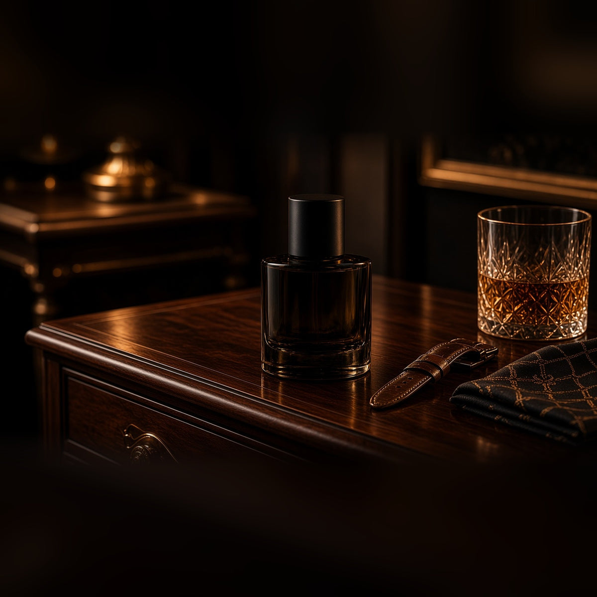 Pele Oud on a dresser
